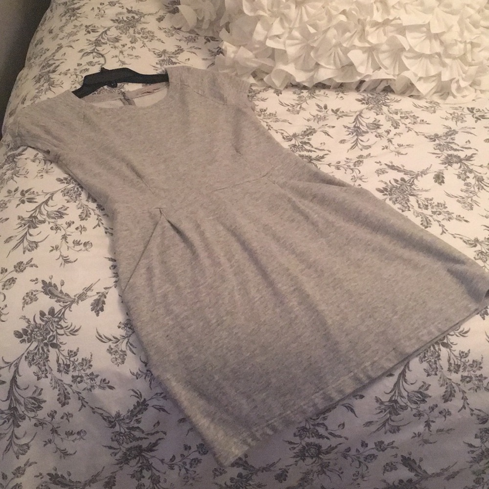 Gap women’s gray sweatshirt mini dress Small